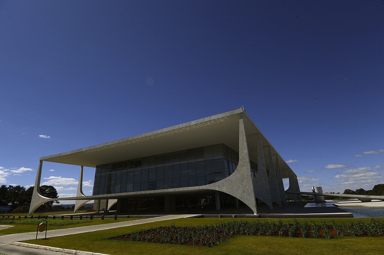 Fachada do Palácio do Planalto