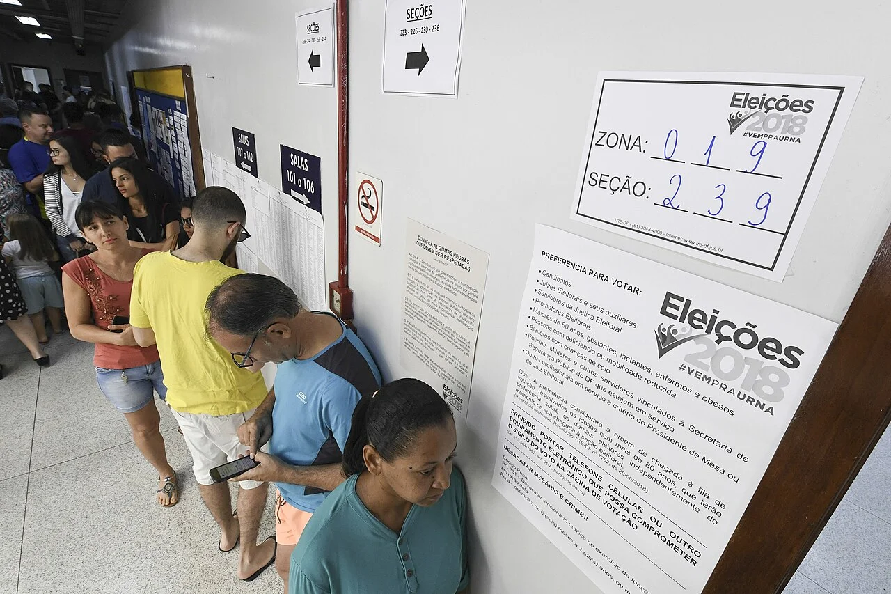 Eleições 2018 - Primeiro turno -. Foto de arquivo (2018). Registro de contexto, não do acontecimento atual.