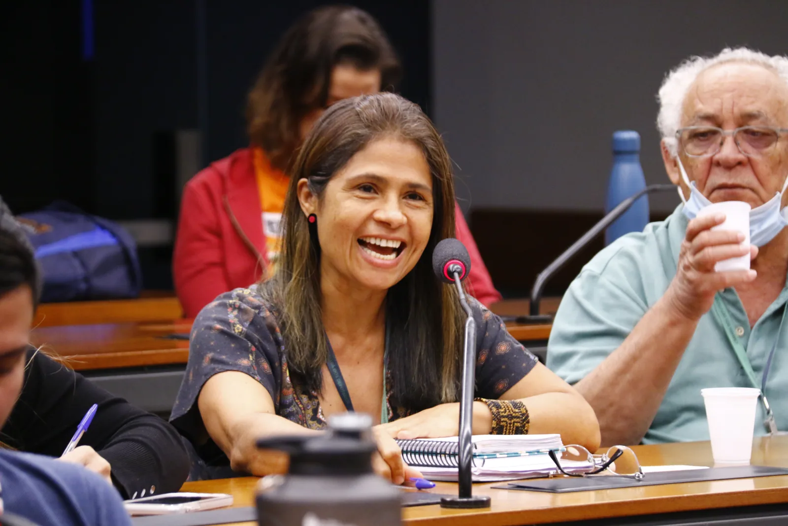 Audiência pública na Comissão de Trabalho, de Administração e Serviço Público da Câmara dos Deputados, em agosto de 2022.