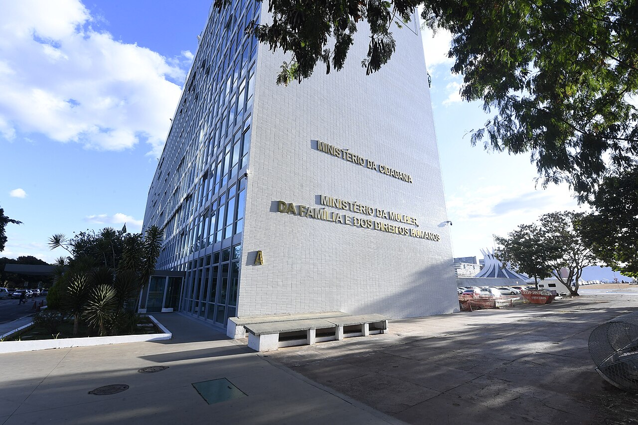 Esplanada dos Ministérios em Brasília
