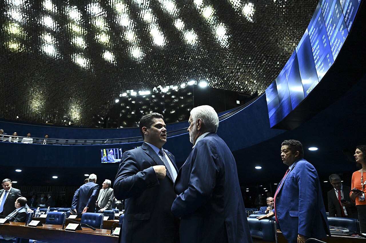Plenário do Senado Federal durante sessão deliberativa em 2025