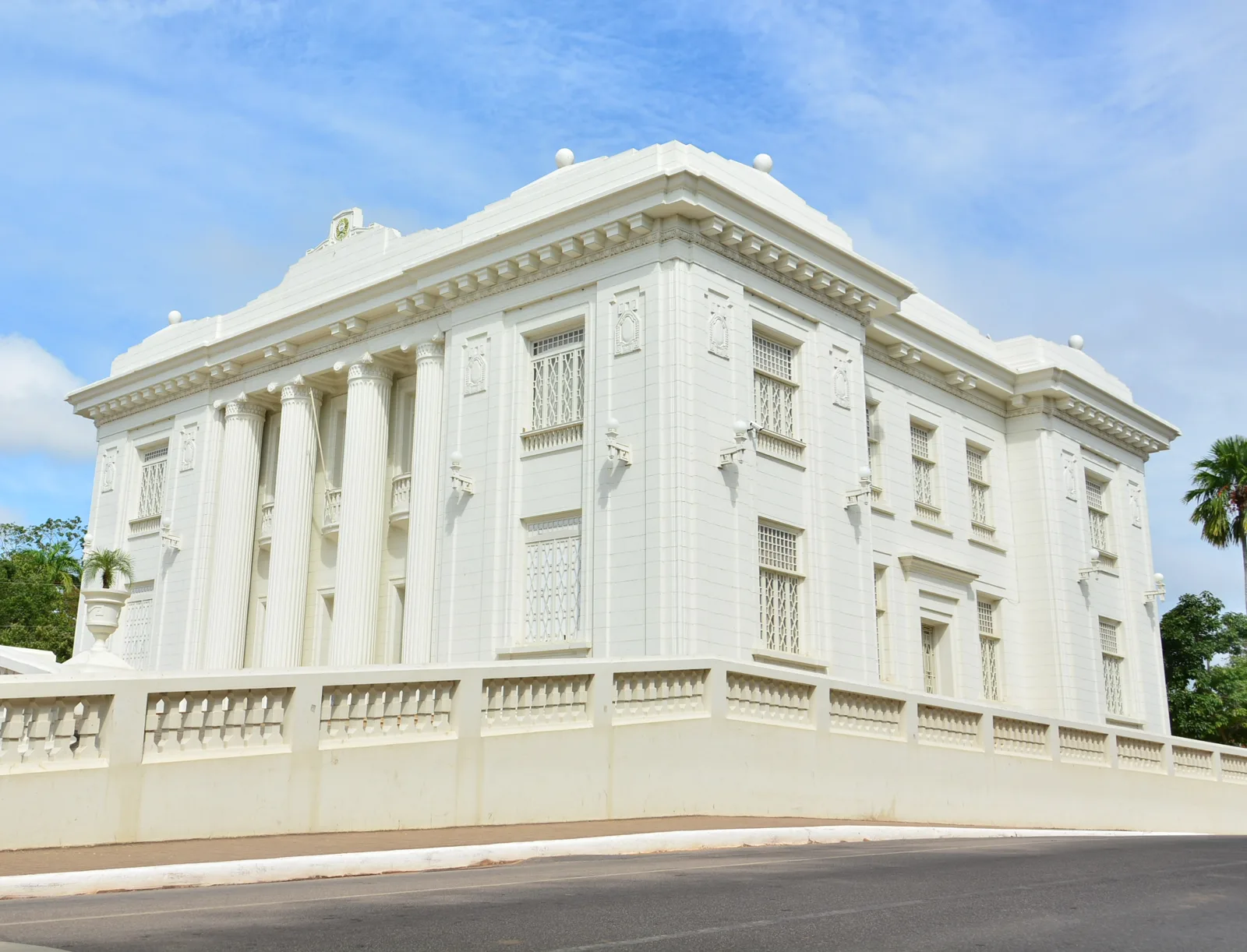 Palácio Rio Branco, sede do governo do Acre, em Rio Branco. Foto de arquivo.