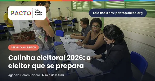 Eleitores em seção eleitoral durante o primeiro turno das eleições