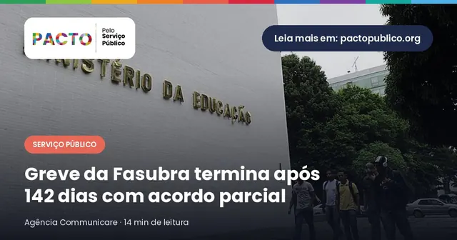 Fachada do Ministério da Educação (MEC), na Esplanada dos Ministérios, em Brasília