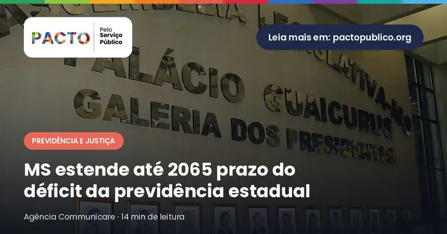 Fachada do Palácio Guaicurus, sede da Assembleia Legislativa de Mato Grosso do Sul