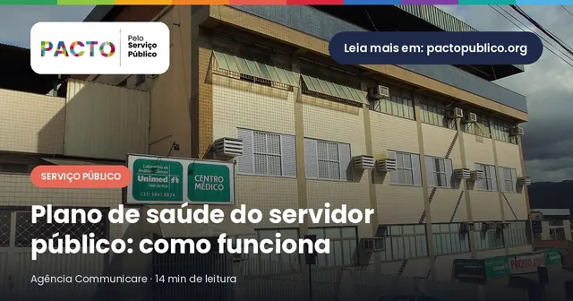 Fachada de hospital de operadora de saúde em Coronel Fabriciano, Minas Gerais
