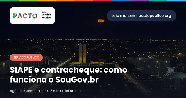 Vista noturna da Esplanada dos Ministérios, em Brasília, sede dos órgãos federais que administram o funcionalismo público (imagem ilustrativa)