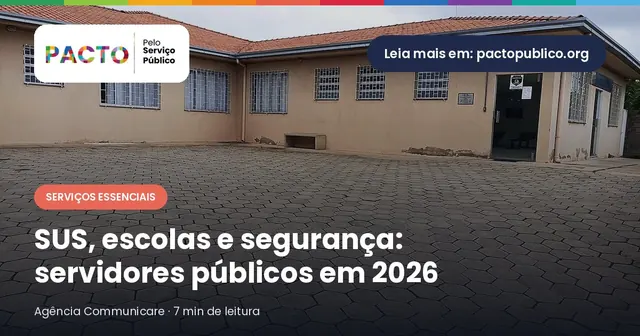 Fachada de Unidade Básica de Saúde em João Monlevade, Minas Gerais