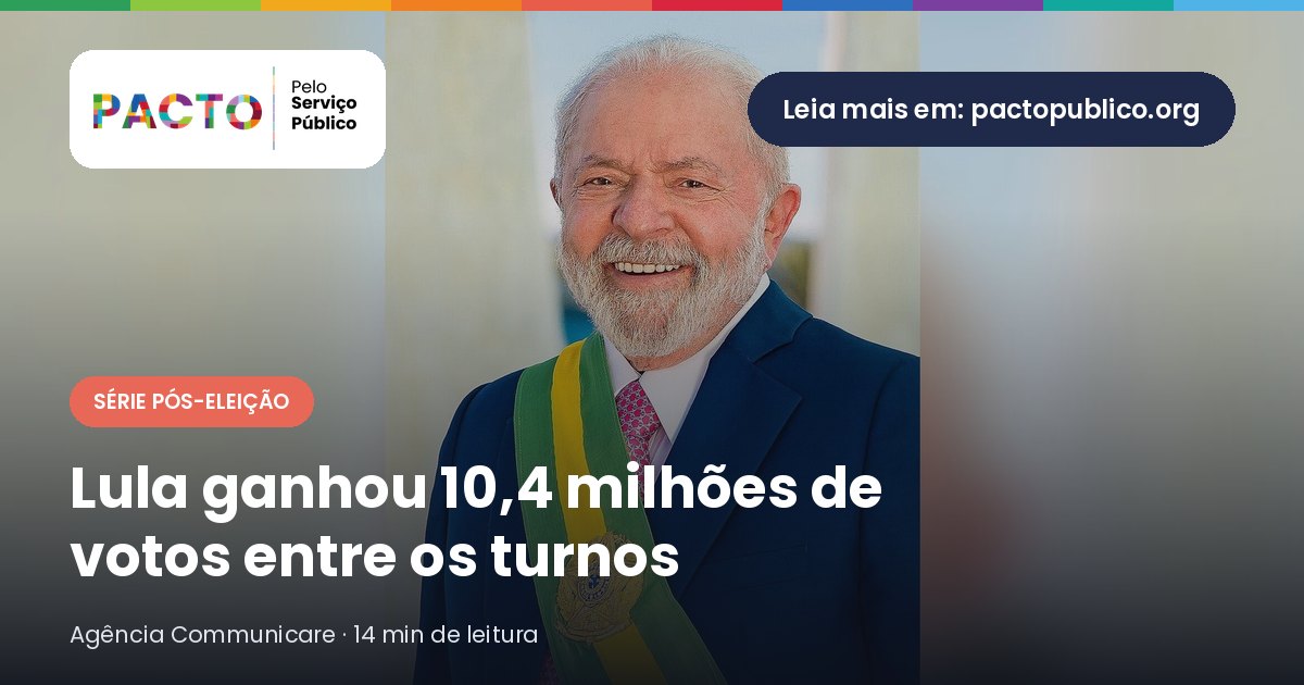 Retrato oficial do presidente Luiz Inácio Lula da Silva (PT), de terno escuro e faixa presidencial, diante da bandeira do Brasil